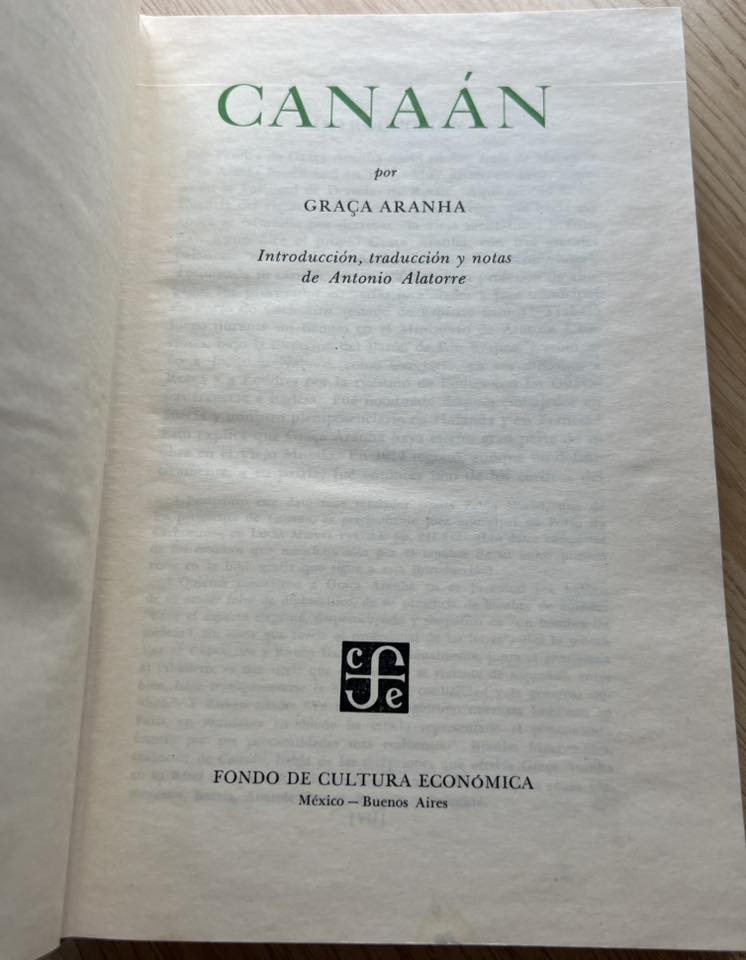 Canaán por Graca Aranha