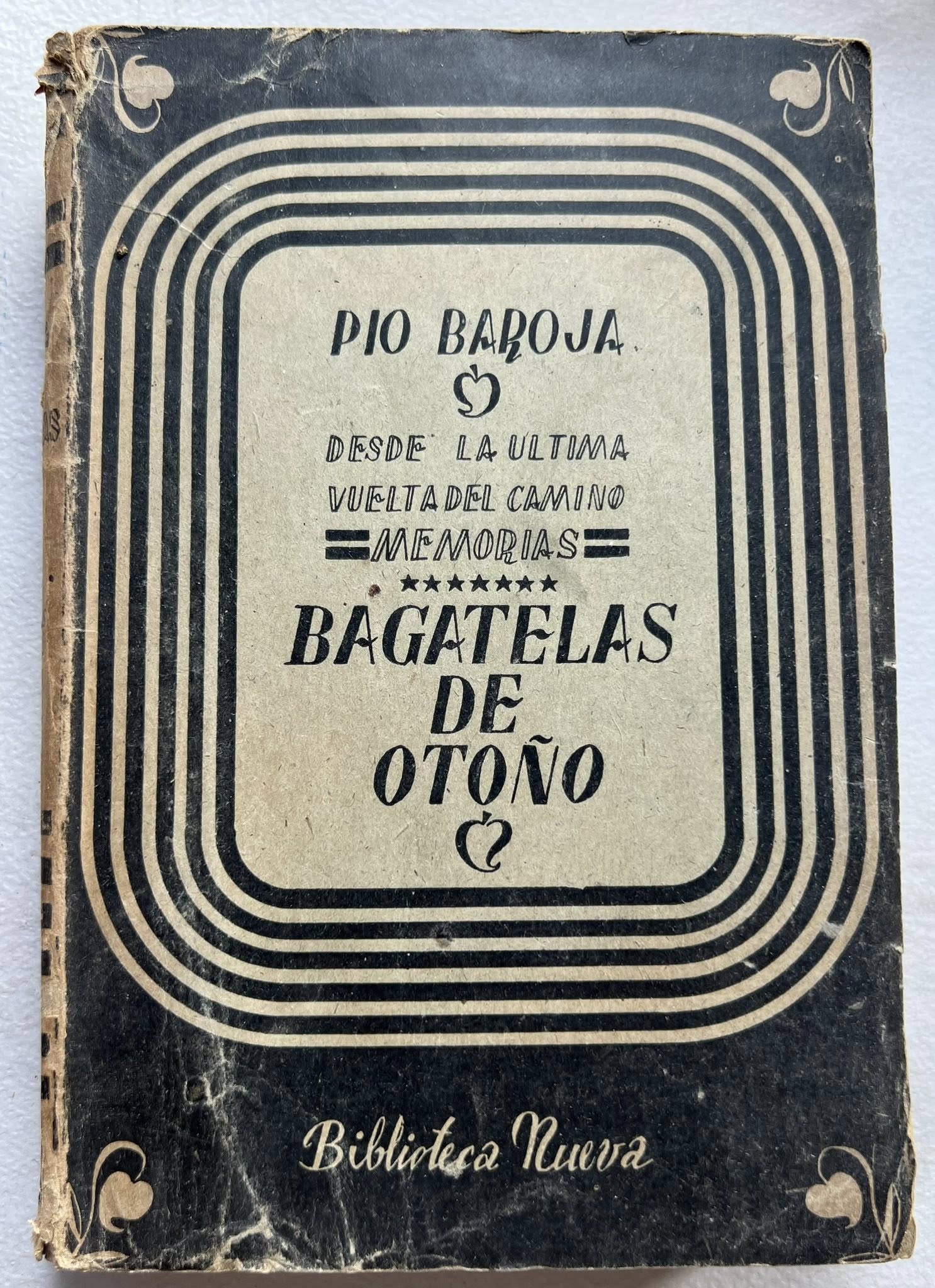Bagatelas de Otoño por Pío Baroja
