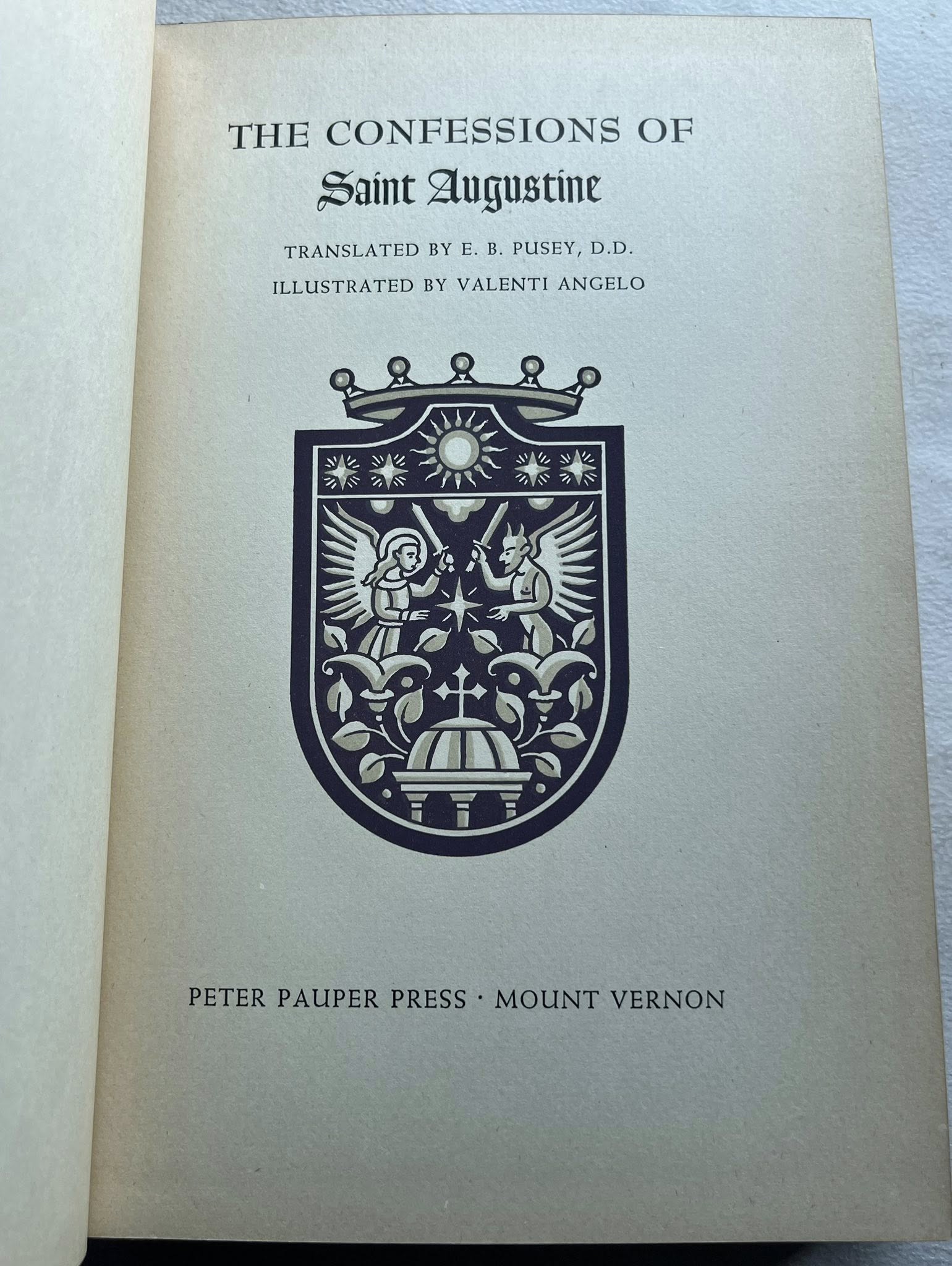 The Confessions of Saint Agustine por E. B. Pusey D.D.
