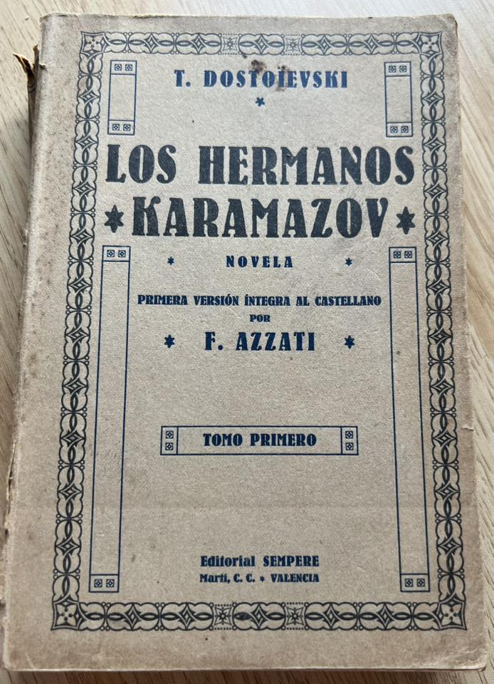 Los Hermanos Karamazov por T. Dostoievski