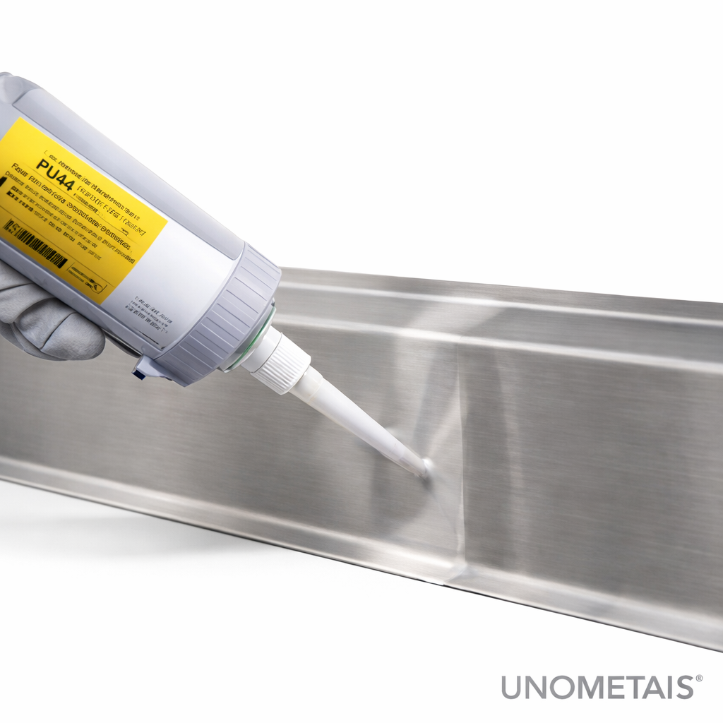 Rodapé Sanitário Inox - Sob Medida Modular