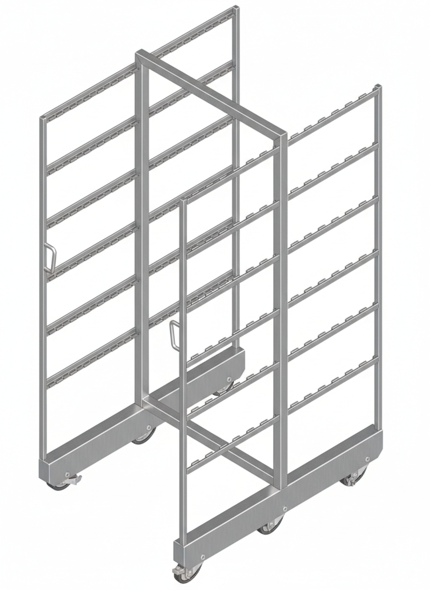 Carro de Cozimento Tipo H