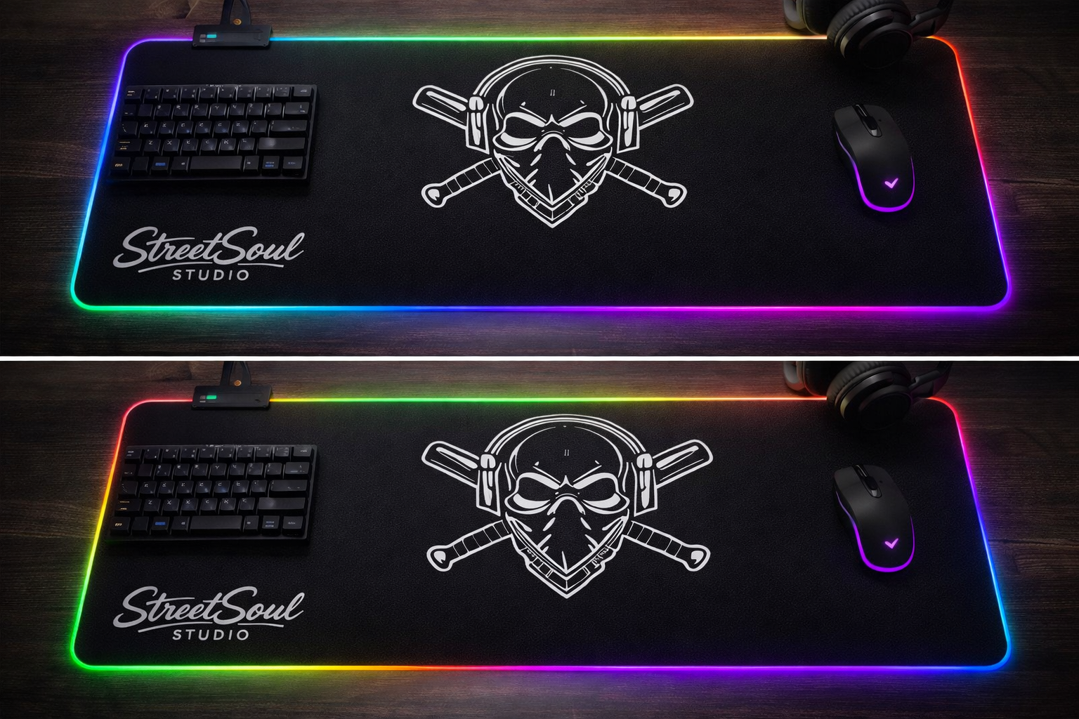 StreetSoul RGB Gaming Mouse Pad