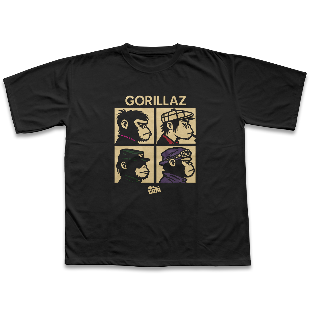 Camiseta Gorillaz Tribute