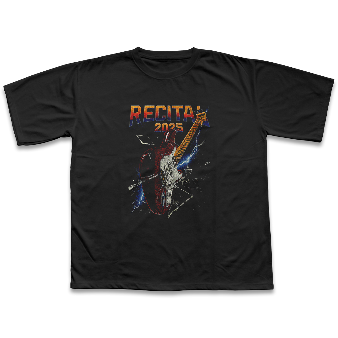 Camiseta Recital XV: Eletric Shock