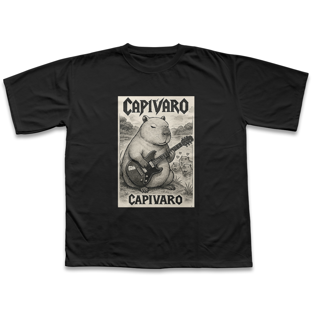 Camiseta Rock Capivaro