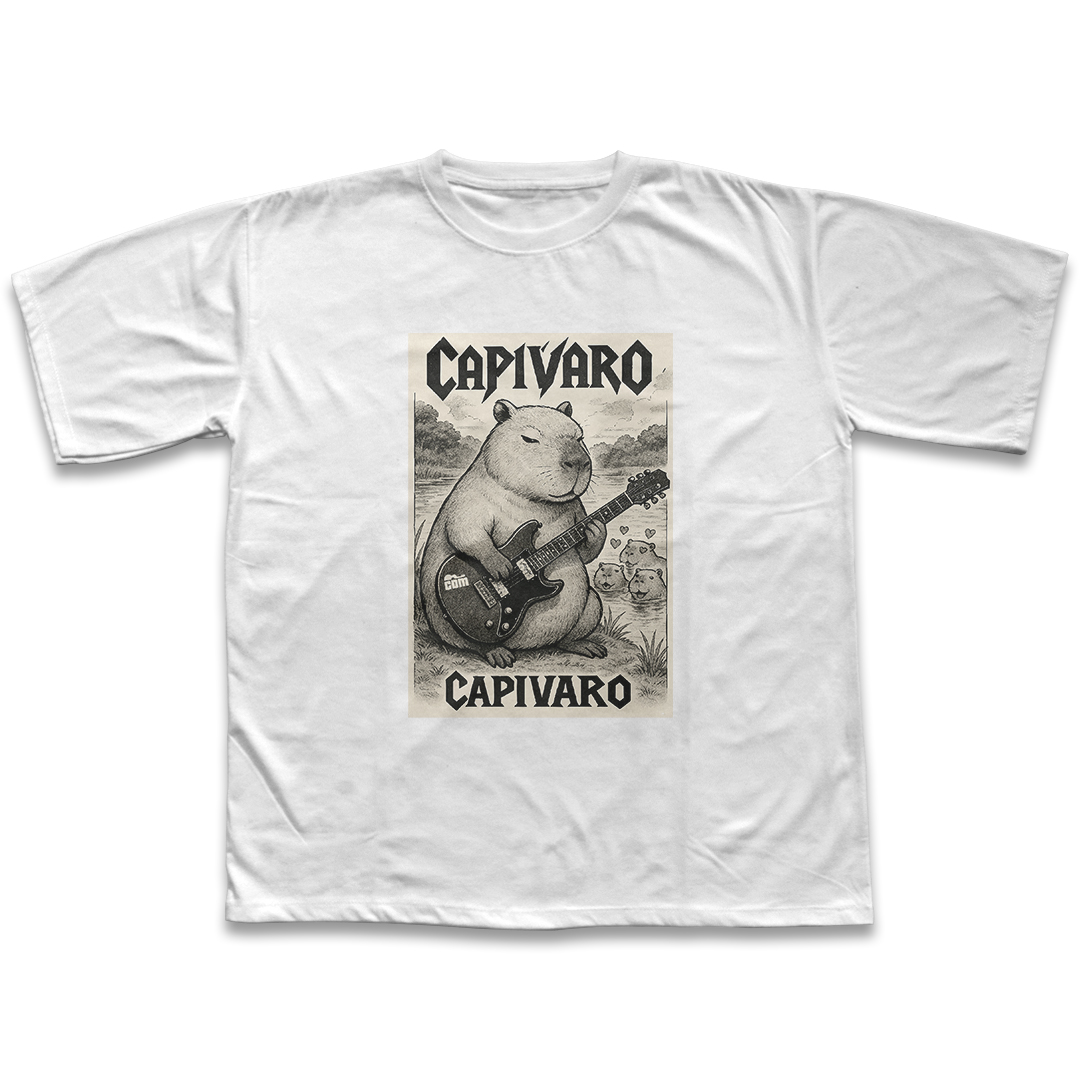 Camiseta Rock Capivaro