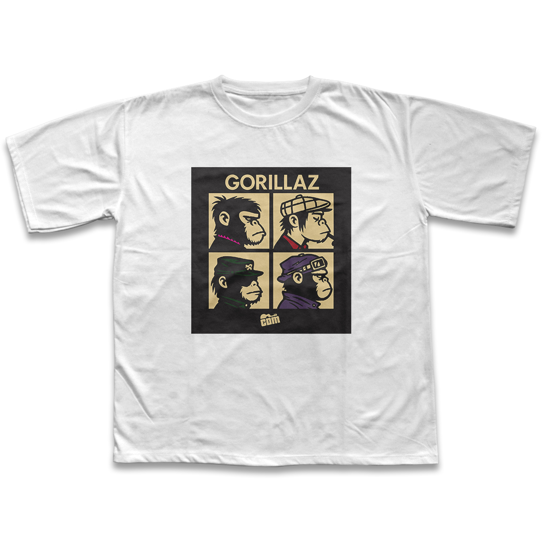 Camiseta Gorillaz Tribute