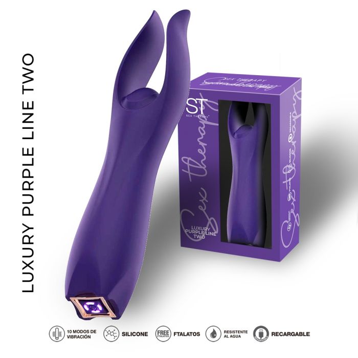 Vibrador LUXURY PURPLE LINE TWO