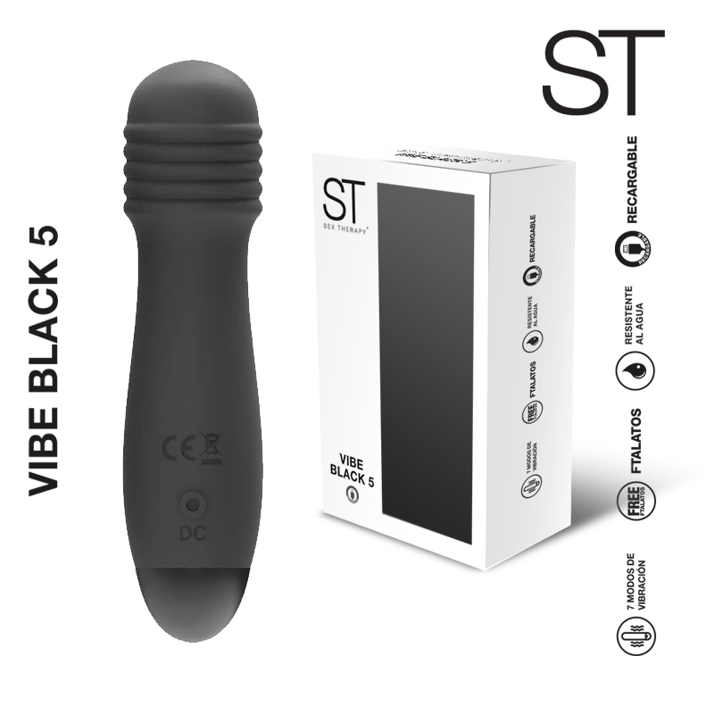 Vibrador clitoriano VIBE BLACK 5