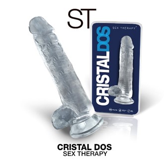Dildo transparente Cristal 2