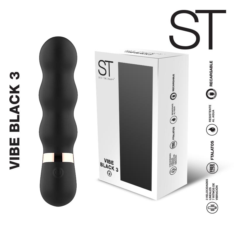 Estimulador clitoriano VIBE BLACK 3 