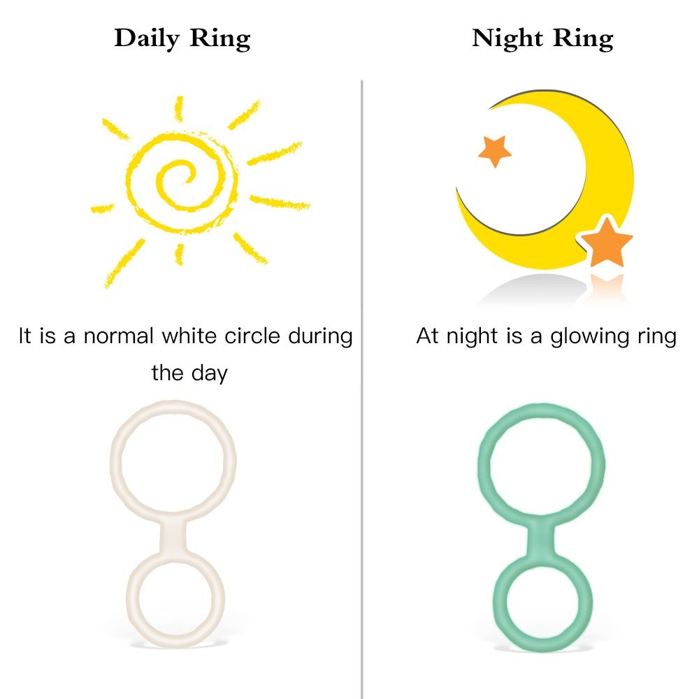 Anillo transparente Glow 2 