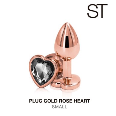 Plug anal rose gold Small