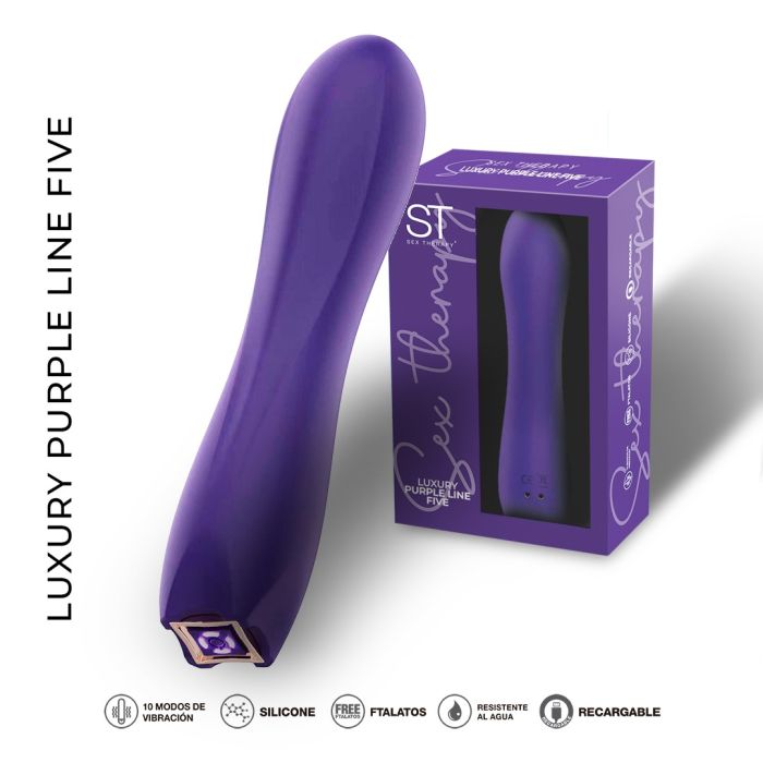 Vibrador LUXURY PURPLE LINE FIVE
