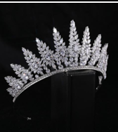 Crystal Leaf Tiara