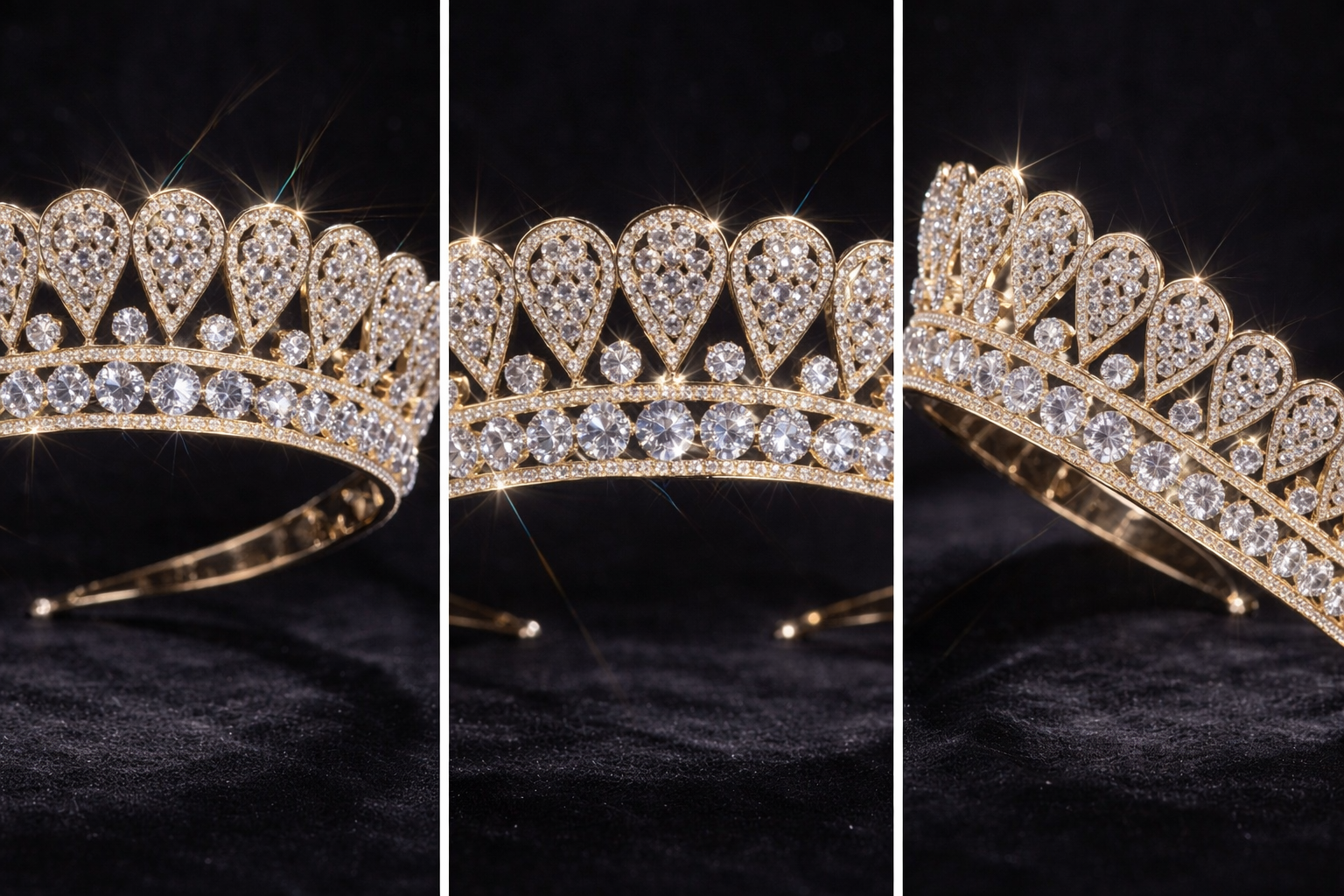 Golden Diamond Tiara