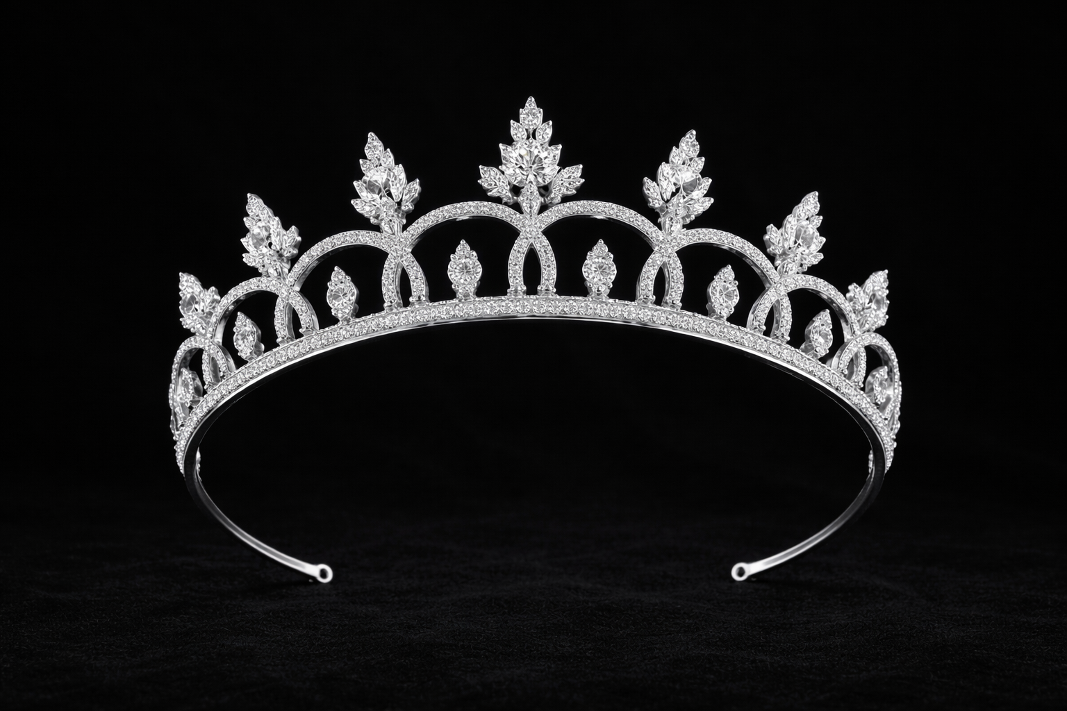 Elegant Crystal Tiara