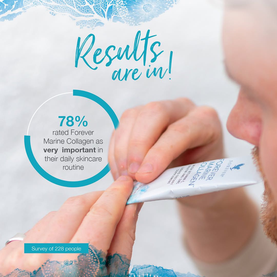 فوراير مارين كولاجين - إكسير الشباب والنضارة (30 كيس) (Forever Marine Collagen)