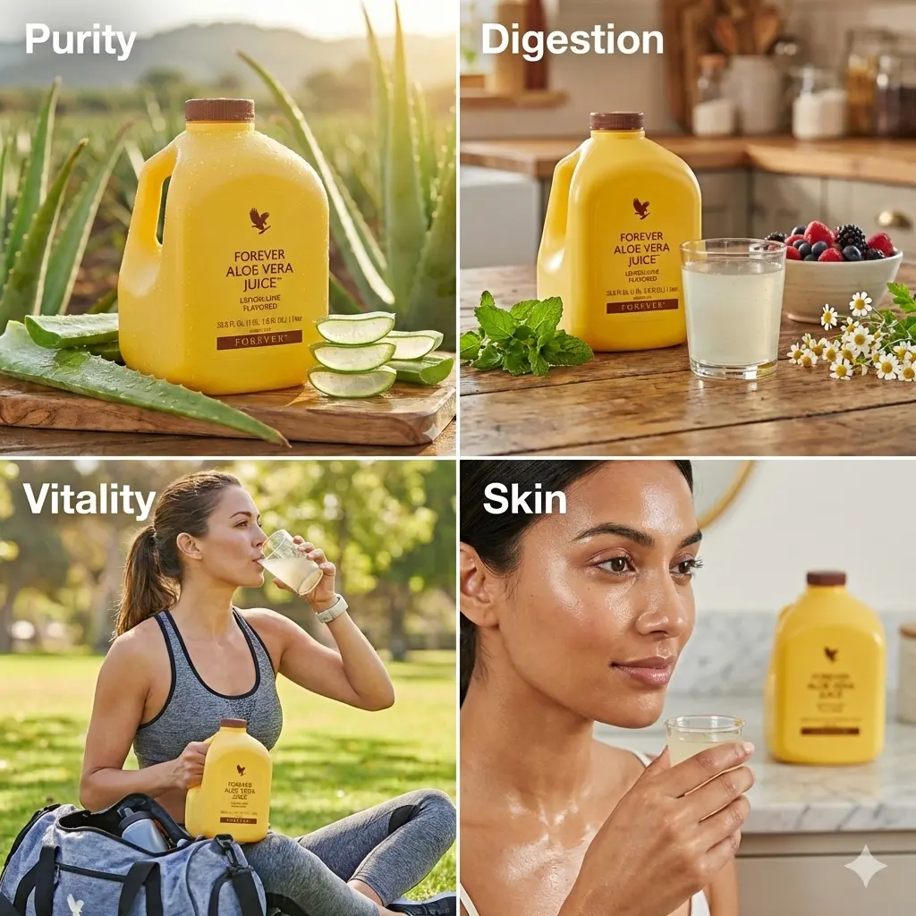 (Forever Aloe Vera Juice) get 3 litre 