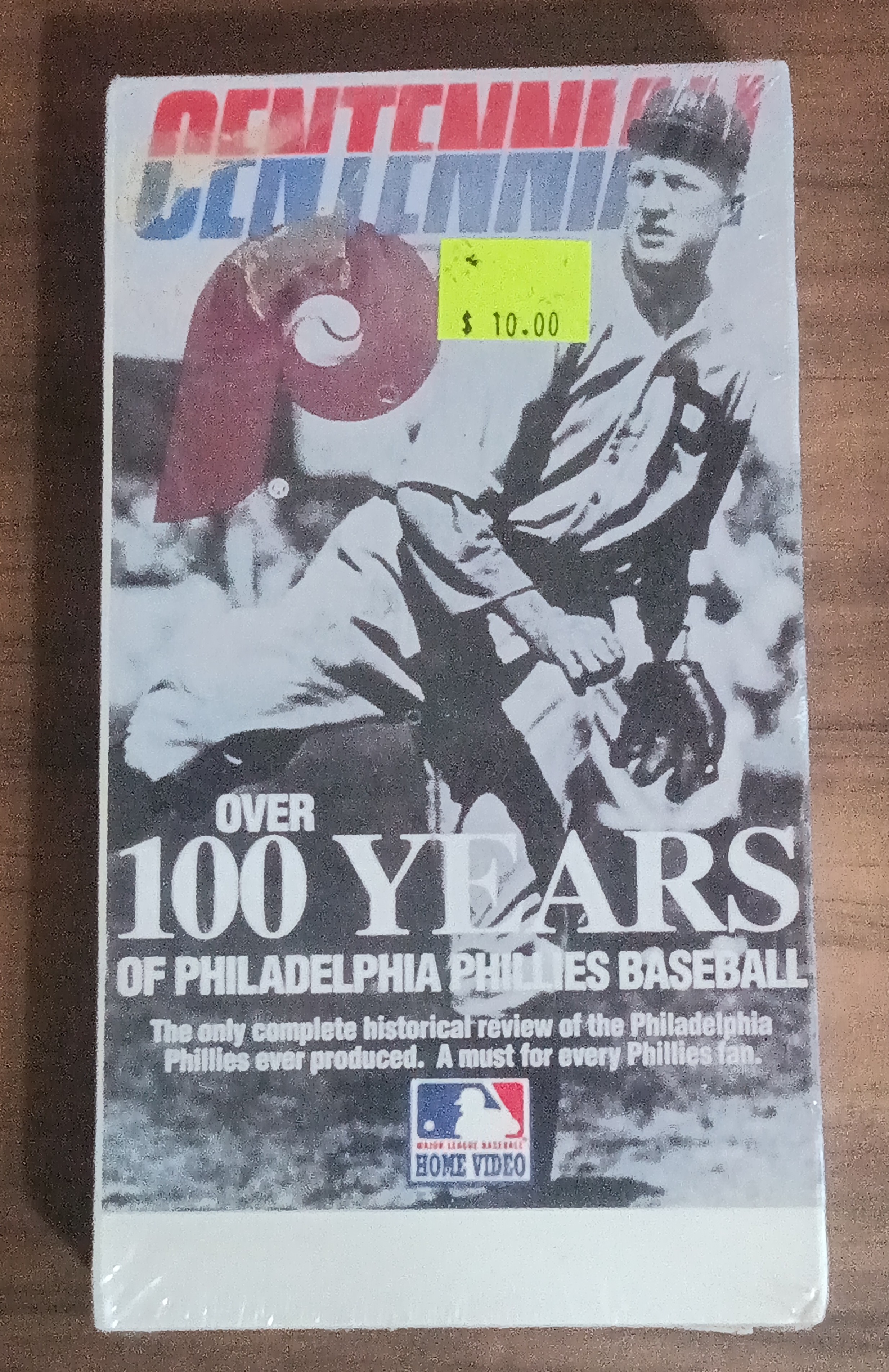 Philadelphia Phillies Centennial VHS Sealed NEW!