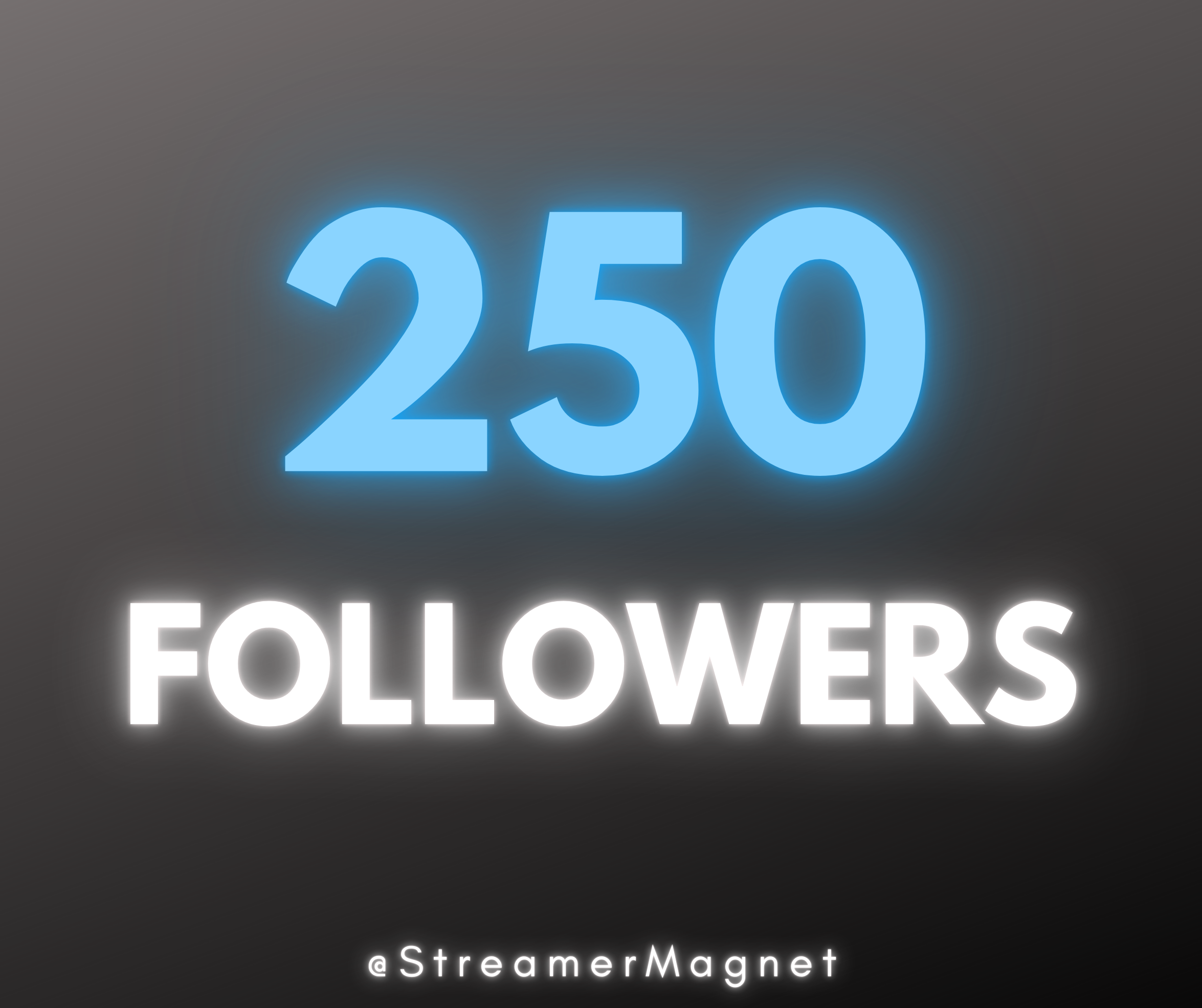 250 Twitch Followers
