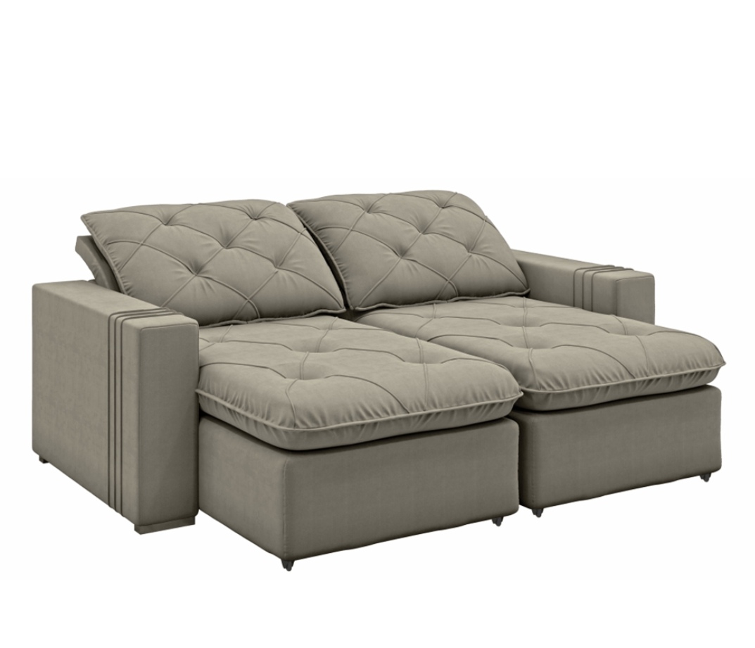 Sofá Retrátil em Espuma Singapura 