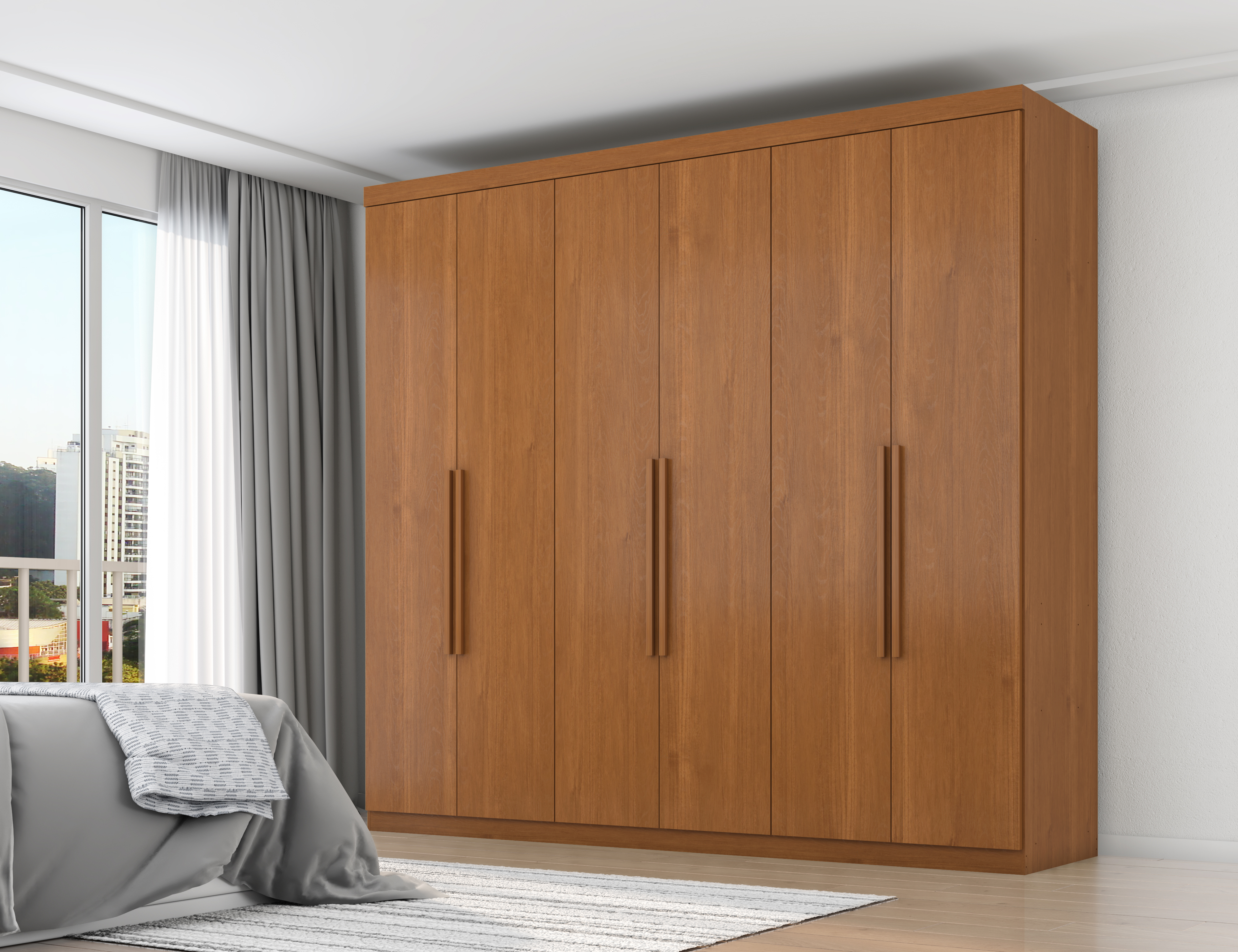 Guarda-roupa Organizador 6 Portas