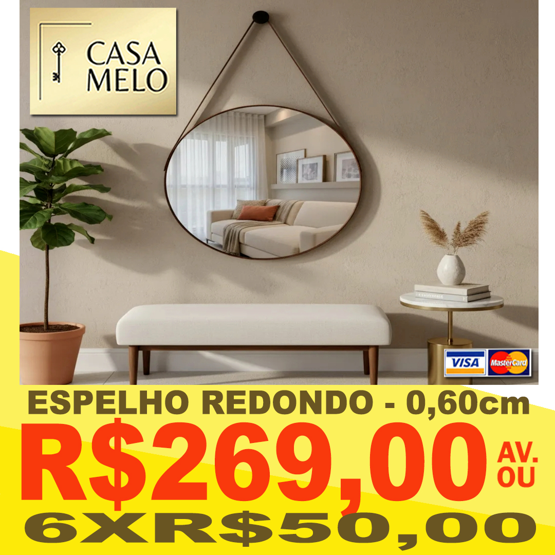 Espelho Redondo 0,60m