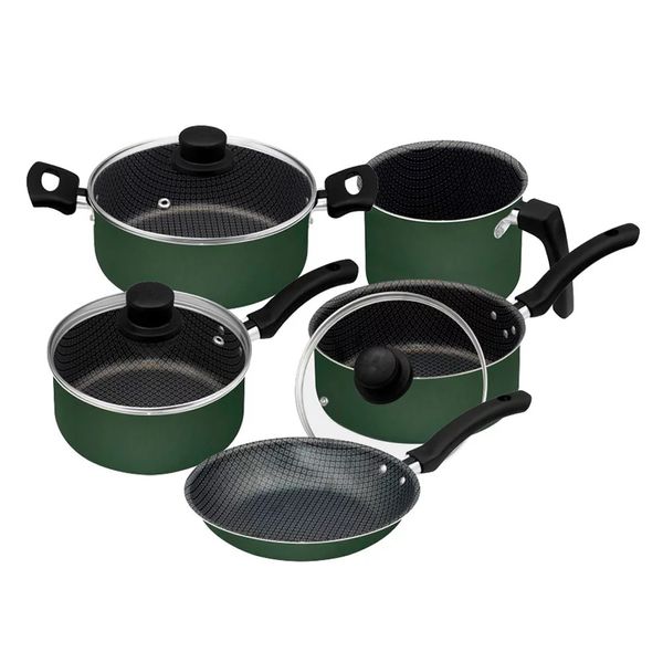 Jogo de Panelas Antiaderentes 5 Peças