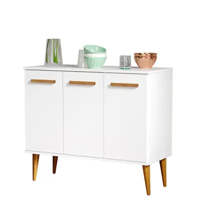 Aparador Himmel 3 Portas Branco