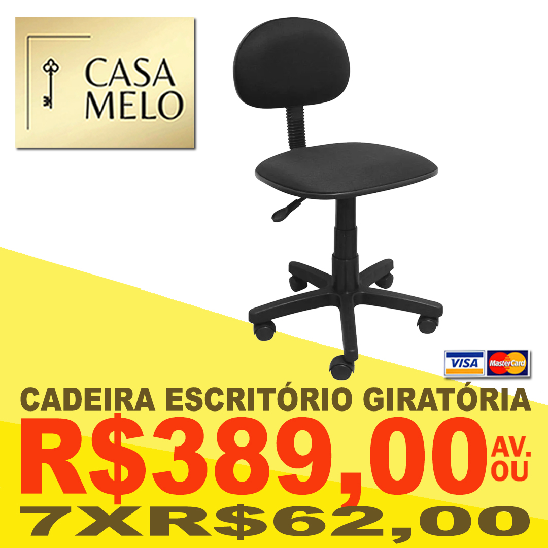 Cadeira Escritório Giratória