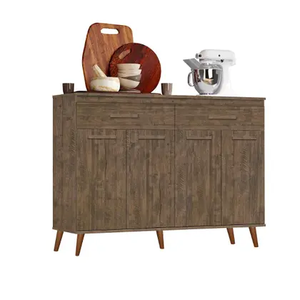 Balcão Letícia 4 Portas e 2 Gavetas