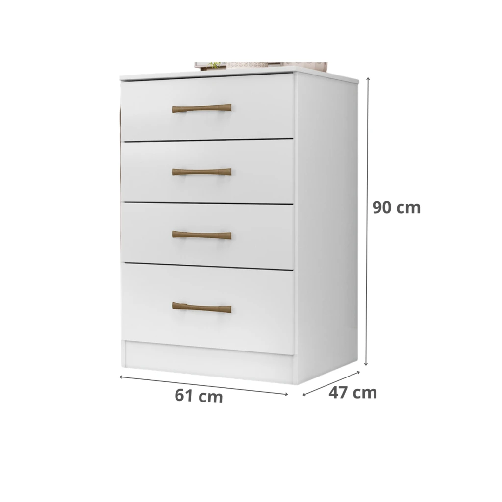 Cômoda 4 Gavetas