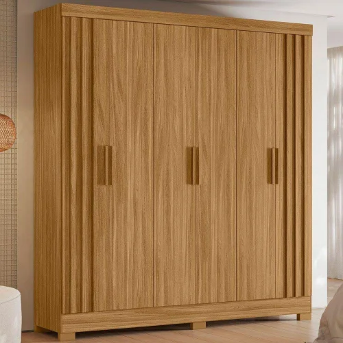 Guarda-roupa 6 portas 2 gavetas Valença