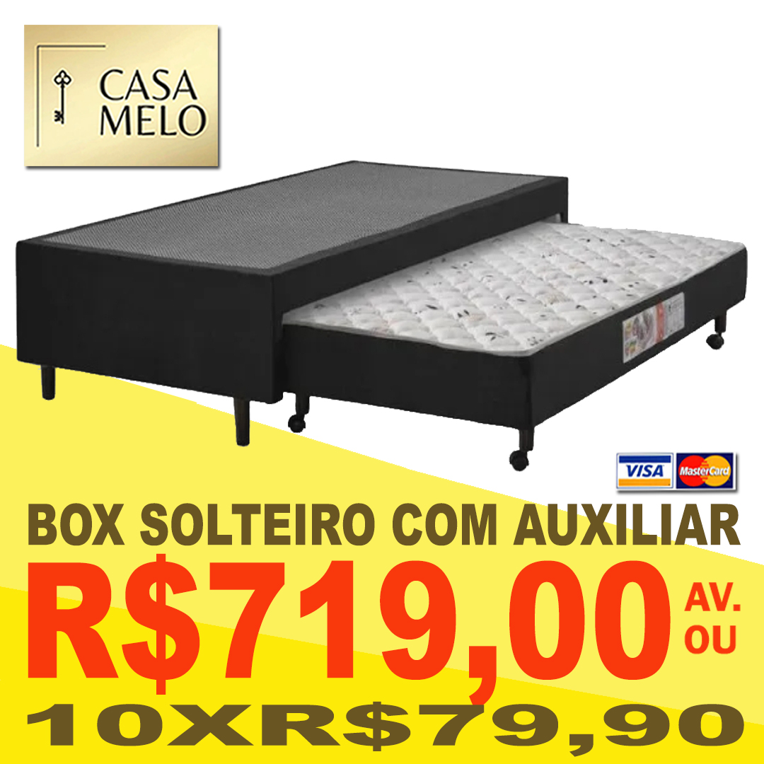 Box Solteiro com Auxiliar