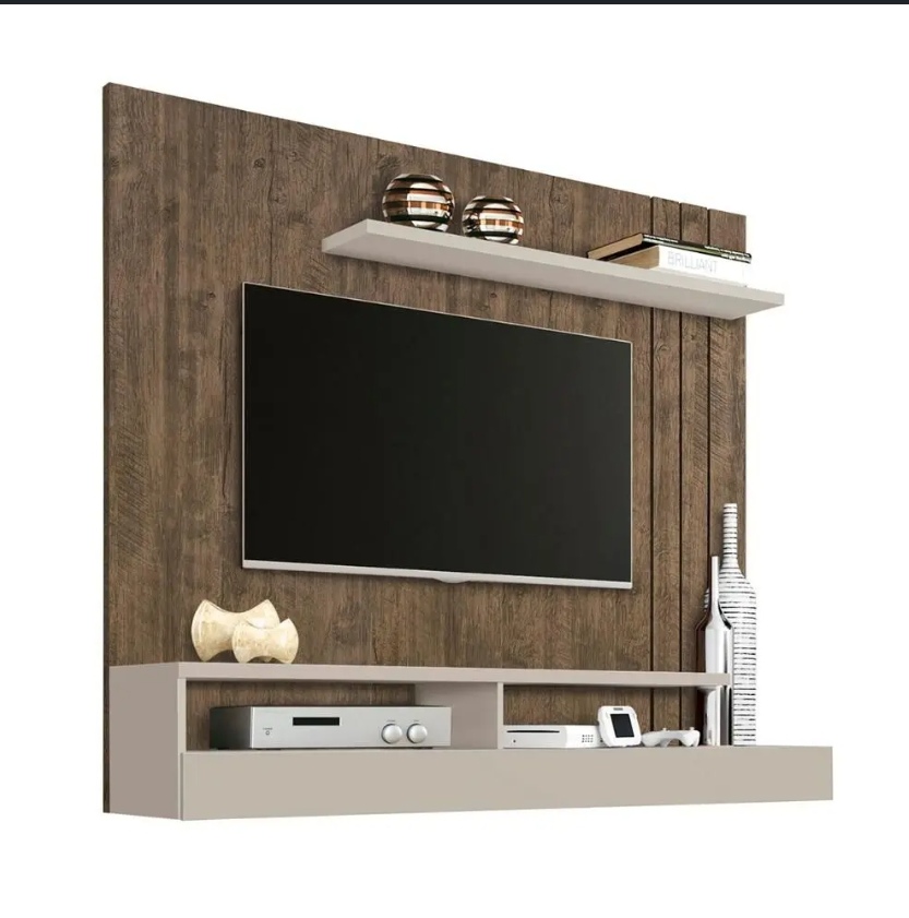Painel para TV de Madeira
