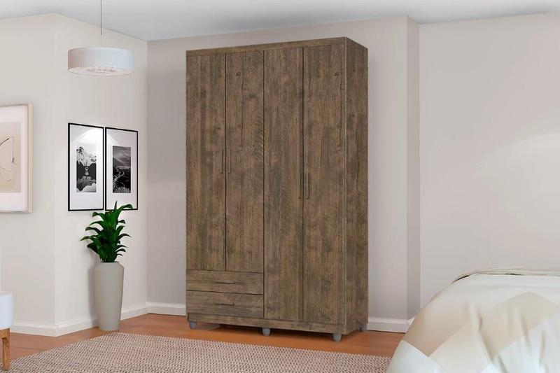 Guarda-roupa Titan (freijó/canela)