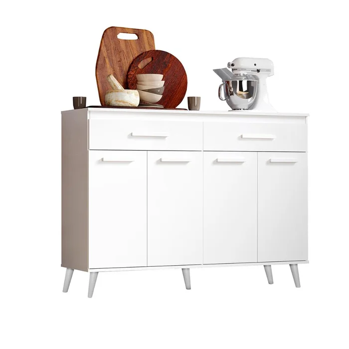 Balcão Letícia 4 Portas e 2 Gavetas