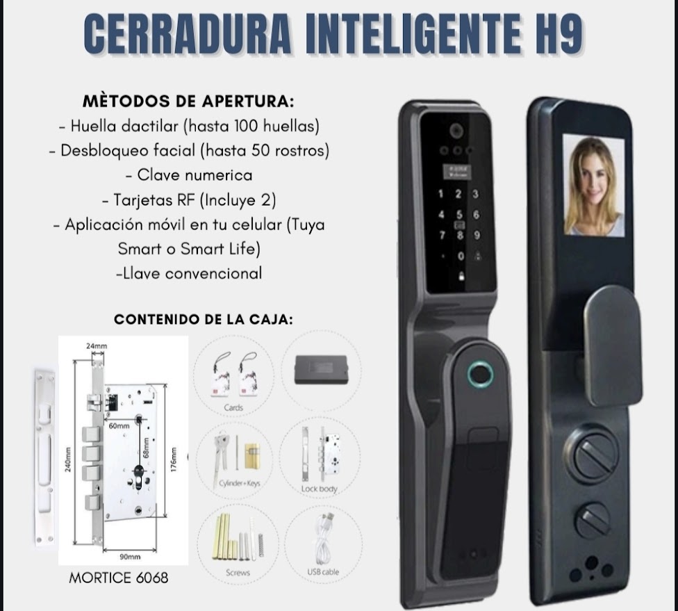 Cerradura Inteligente H9