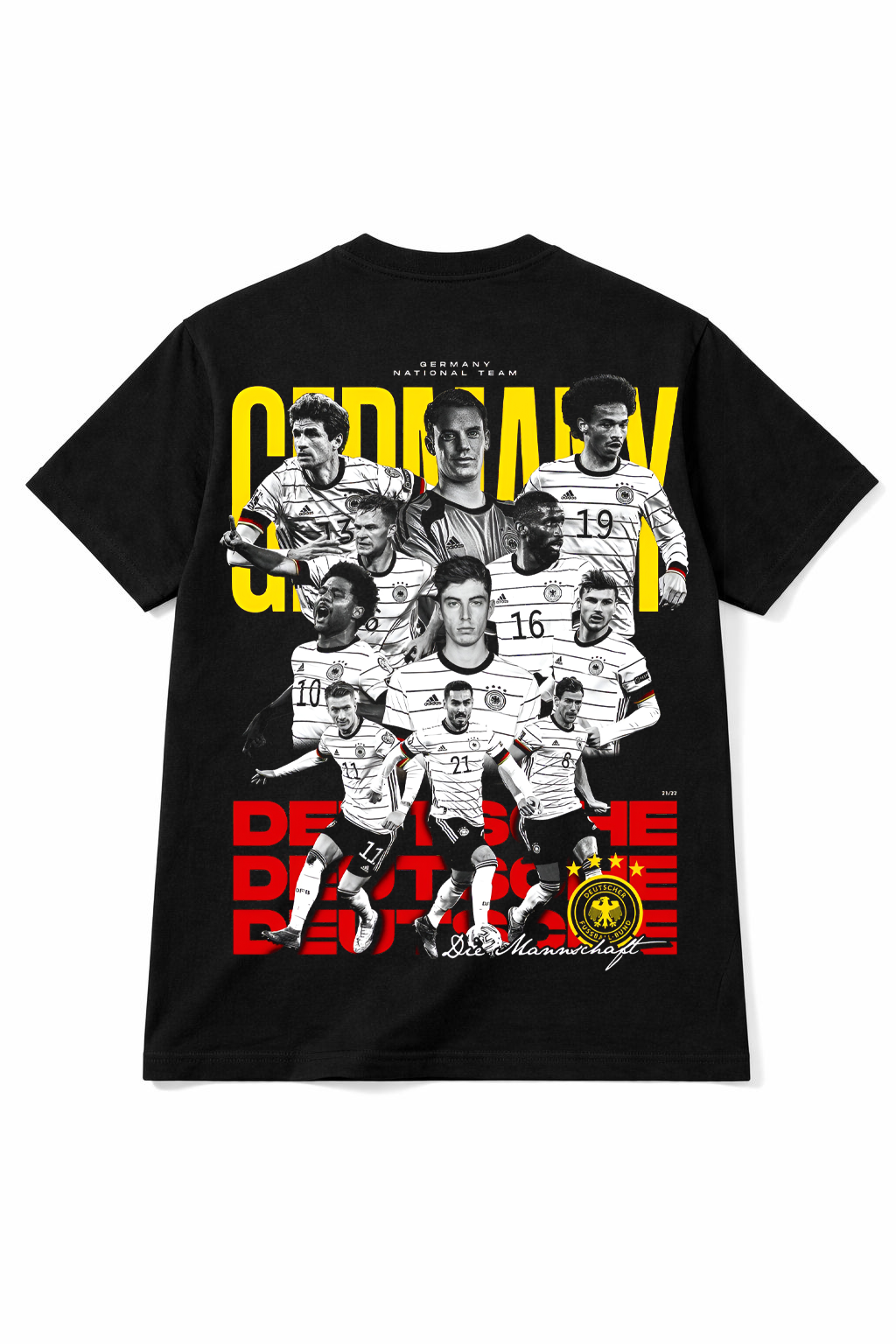 Germany Football Team Graphic T-Shirt