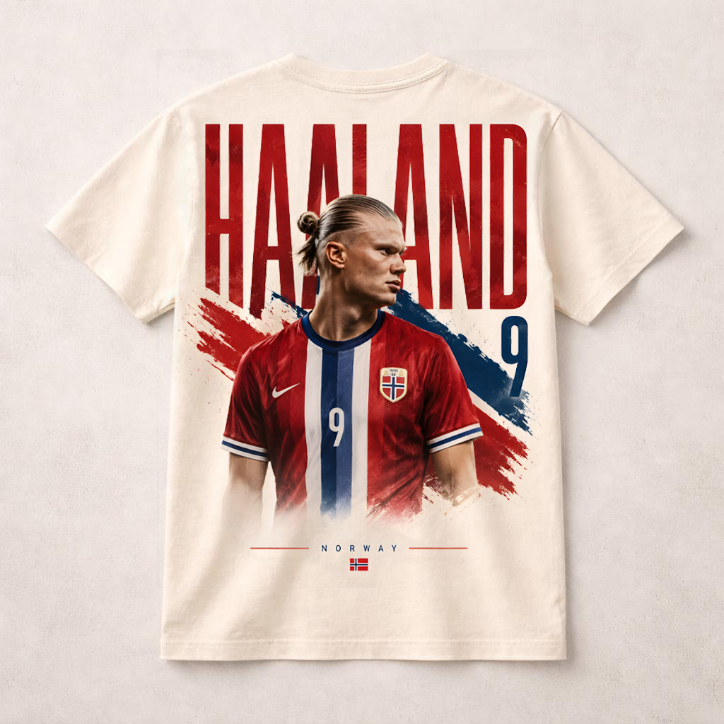 Haaland Norway Football T-Shirt