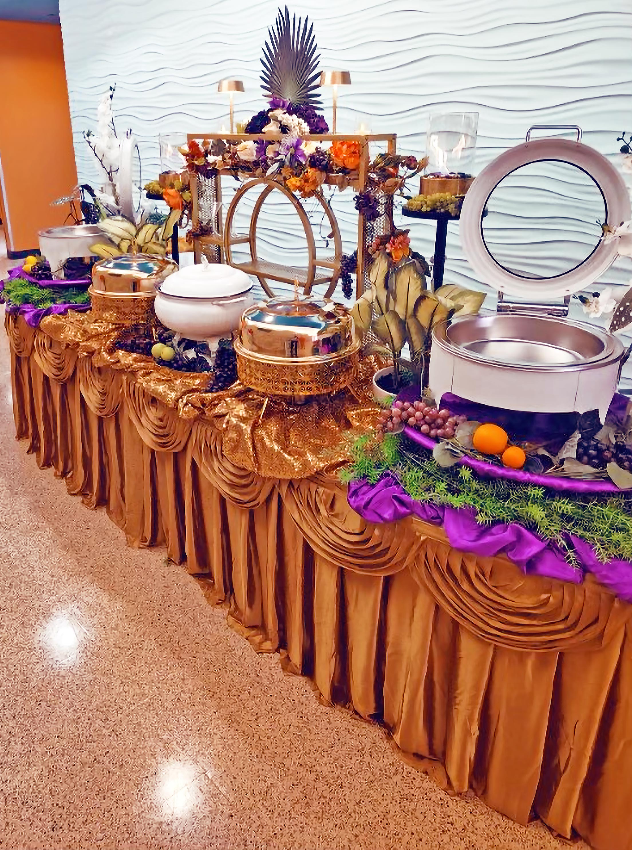 Elegant Catering Buffet Booking