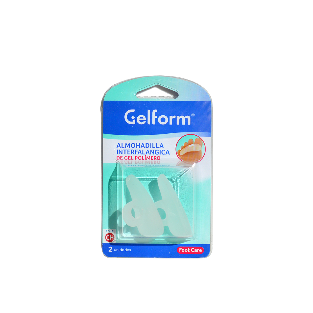 Almohadilla interfalángica de gel polímero