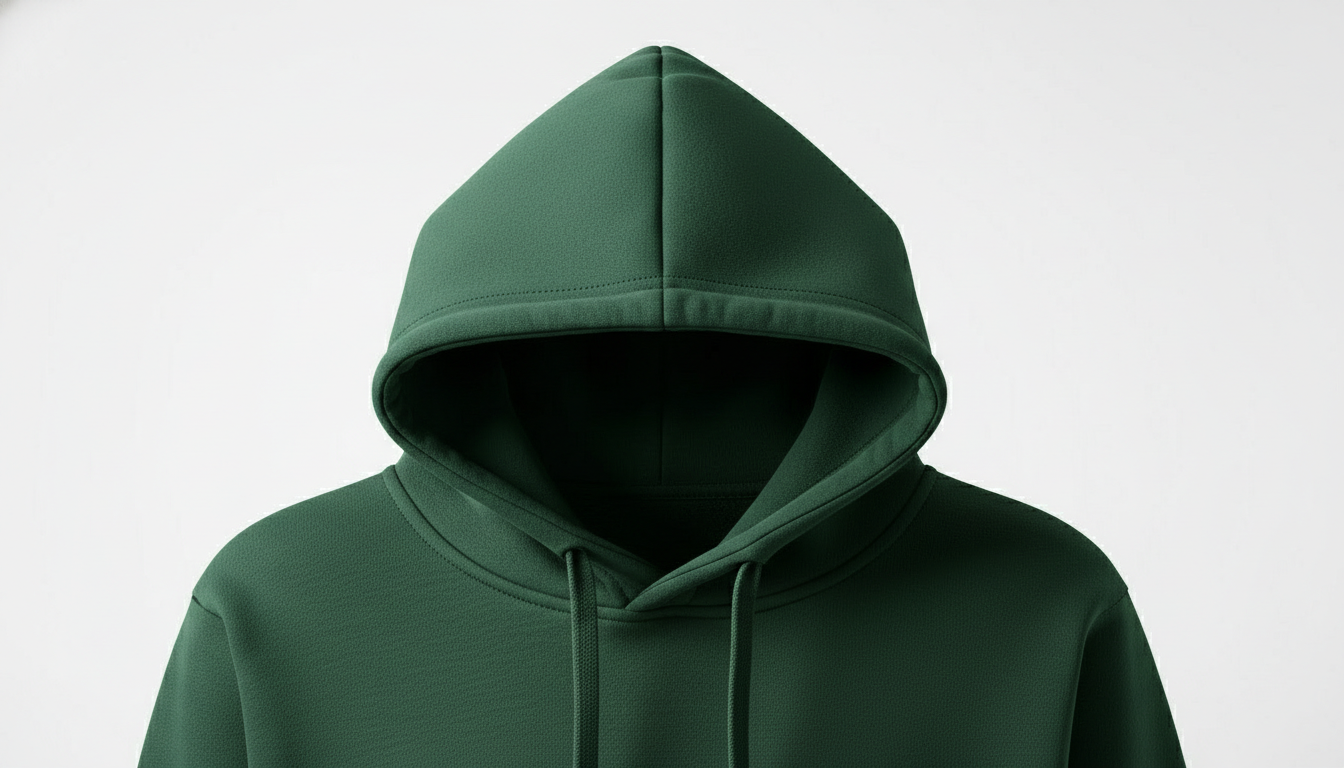 Forest Green Mountain Hoodie