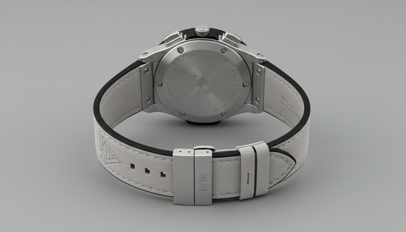 hublot  Silver Chronograph Watch
