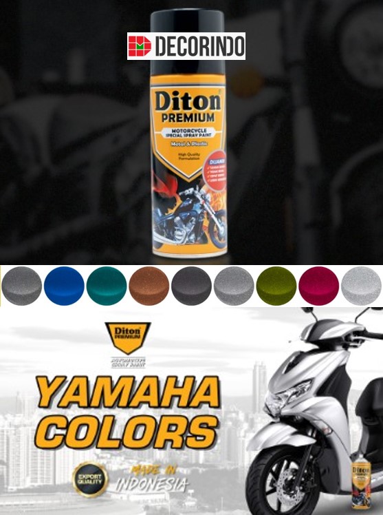 Cat Semprot Diton Premium Yamaha Colour Collection