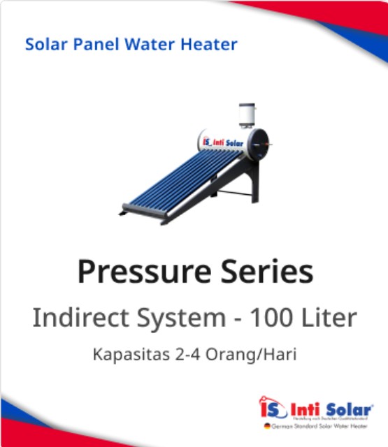 Water Heater Tenaga Surya PS Series 100 Liter Merk INTI SOLAR