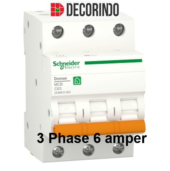 MCB Schneider Domae 3 Phase 6000A