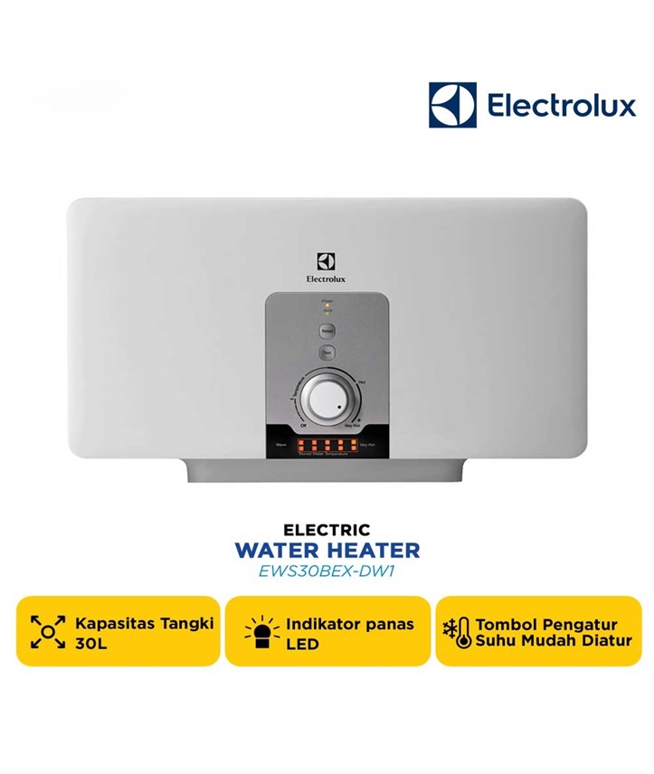 Electrolux Water Heater EWS30BEX-DW1 Kapasitas 30 Liter